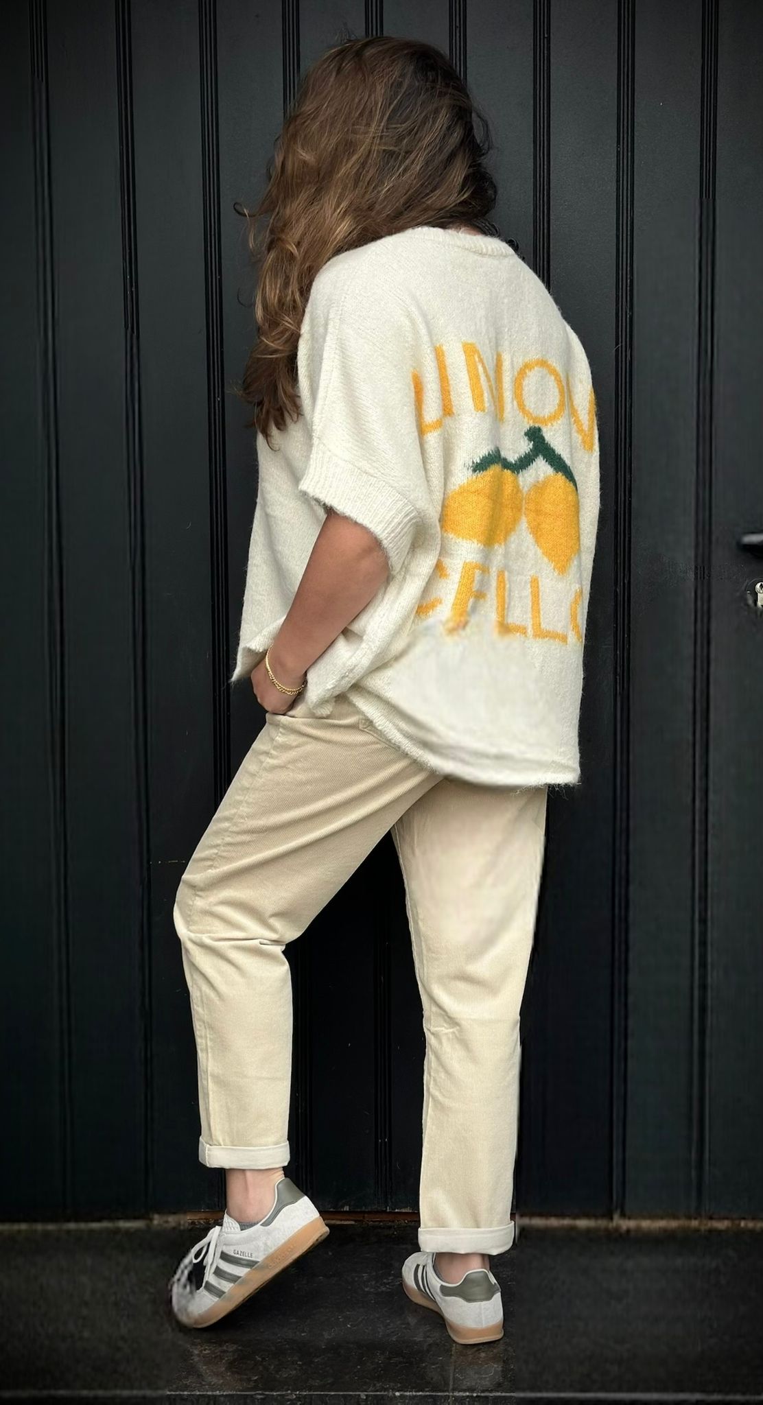 Pull Lemon ecru