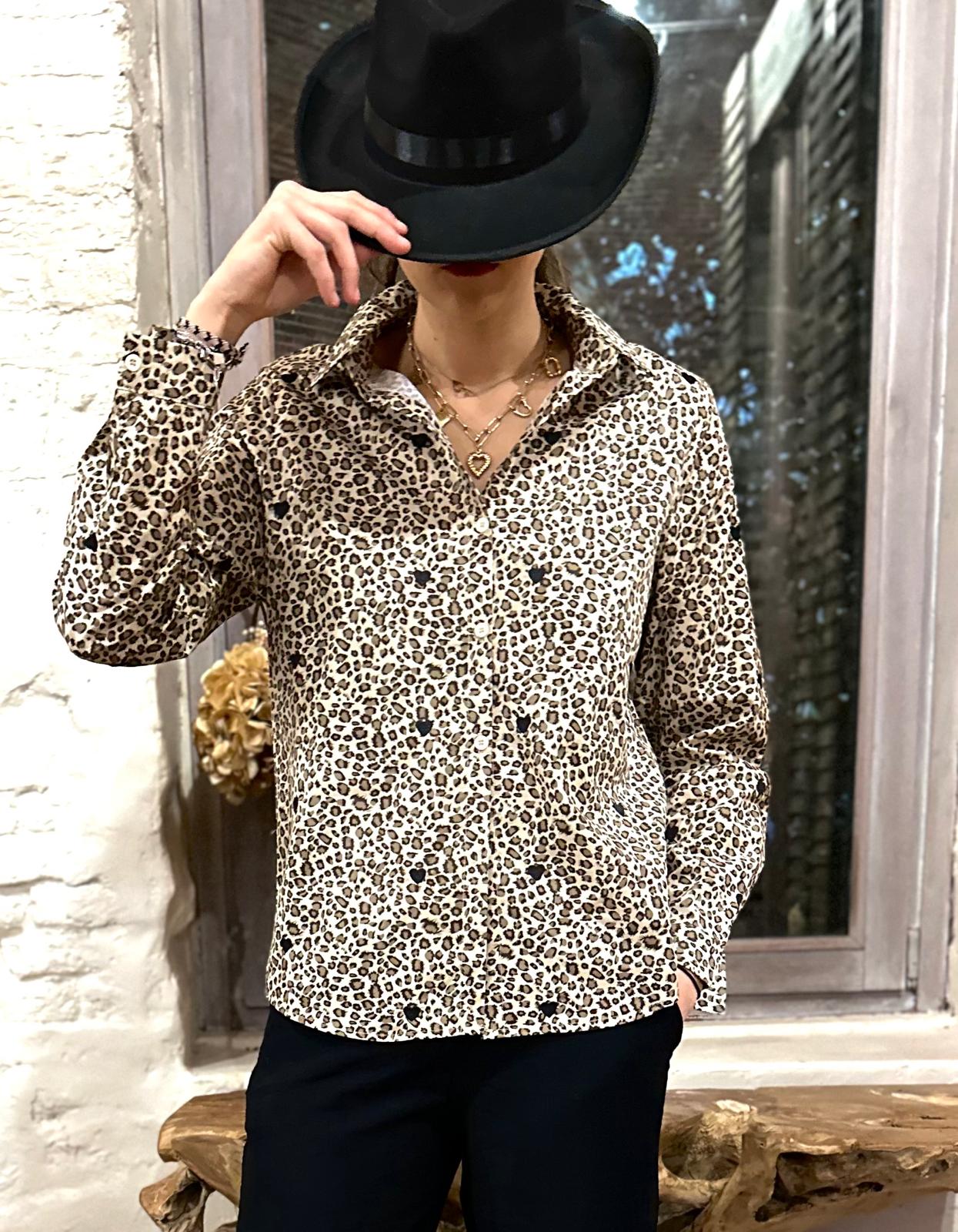 Chemise Léo Brodée