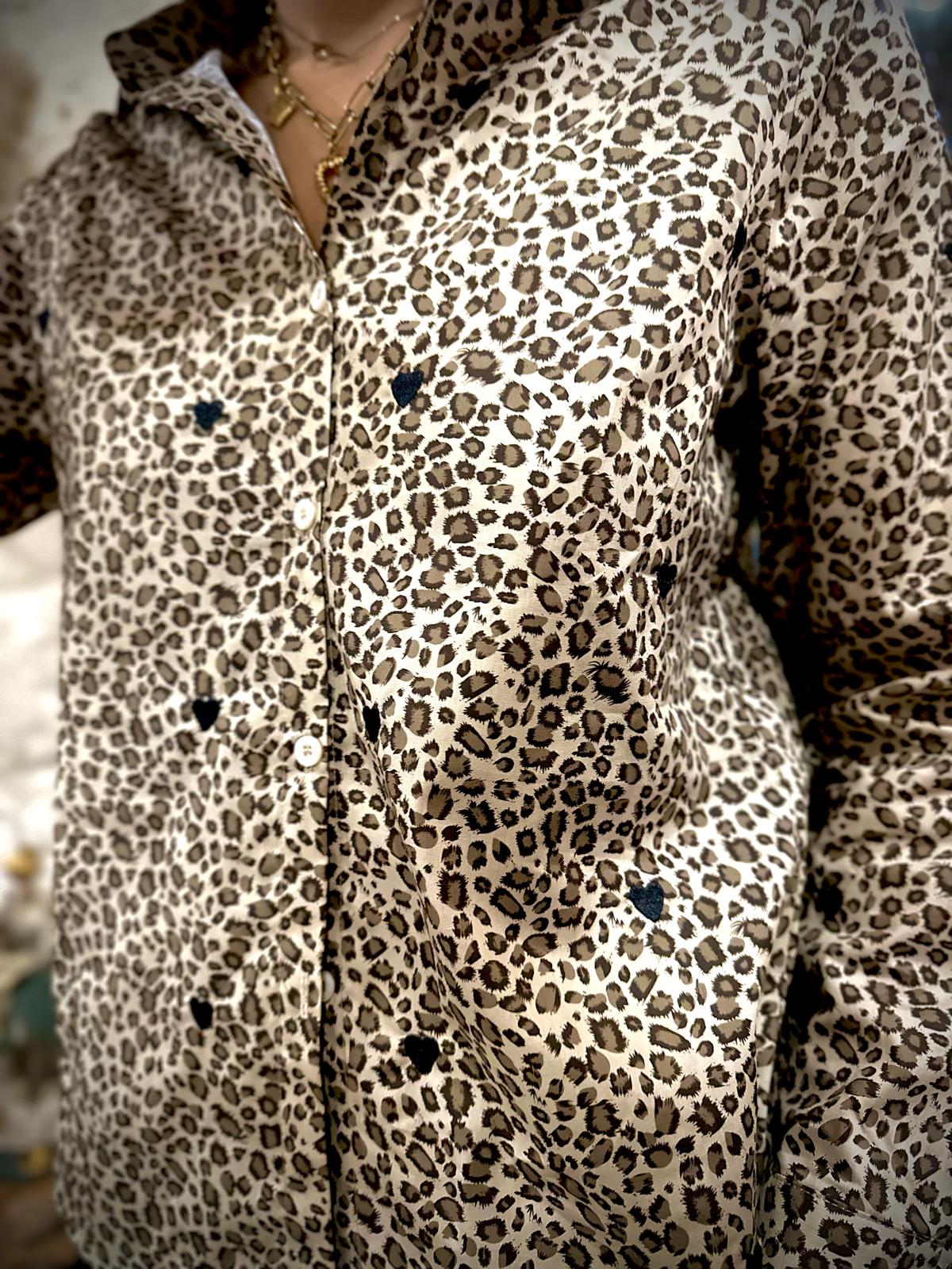 Chemise Léo Brodée