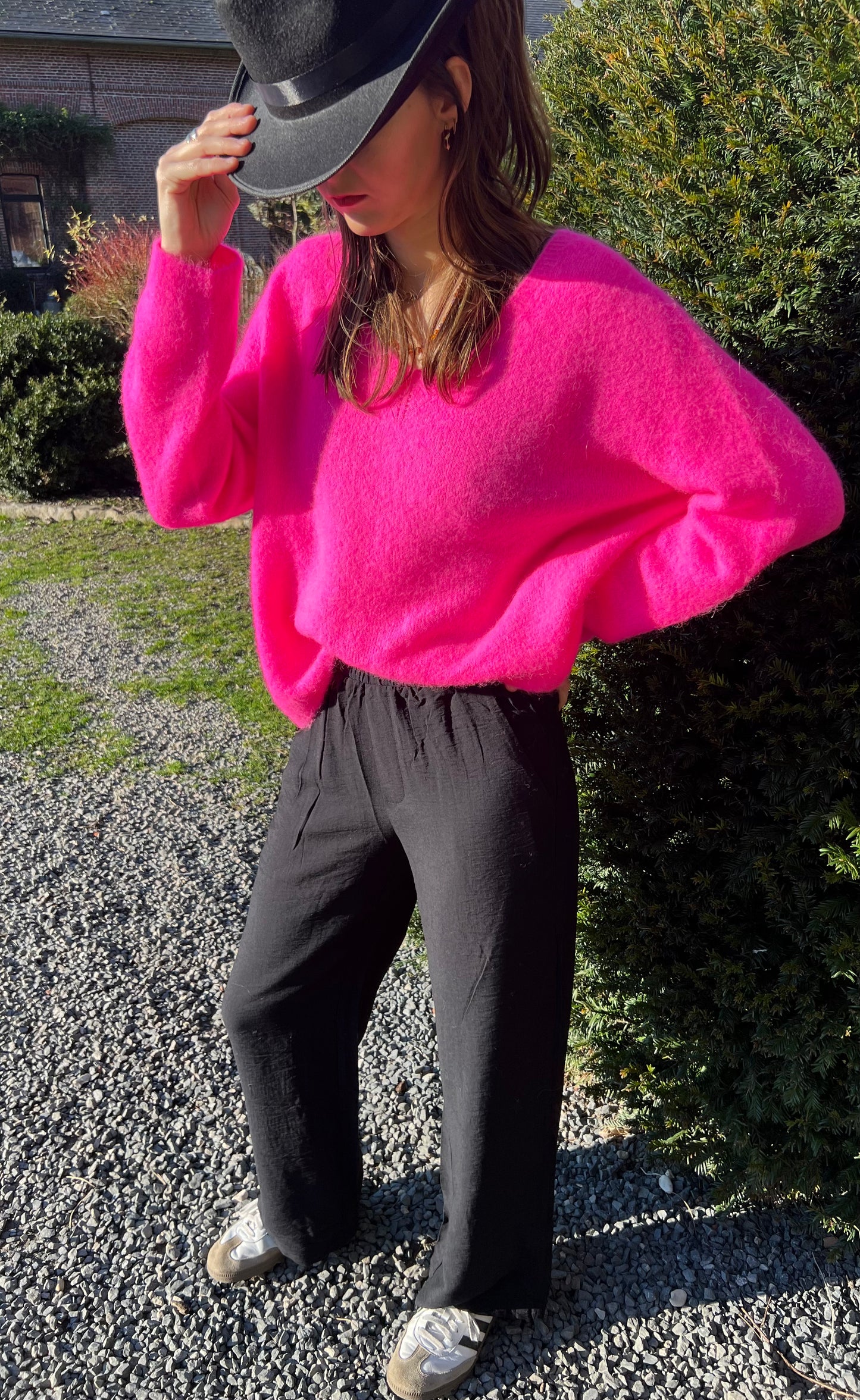 pull rose fluo