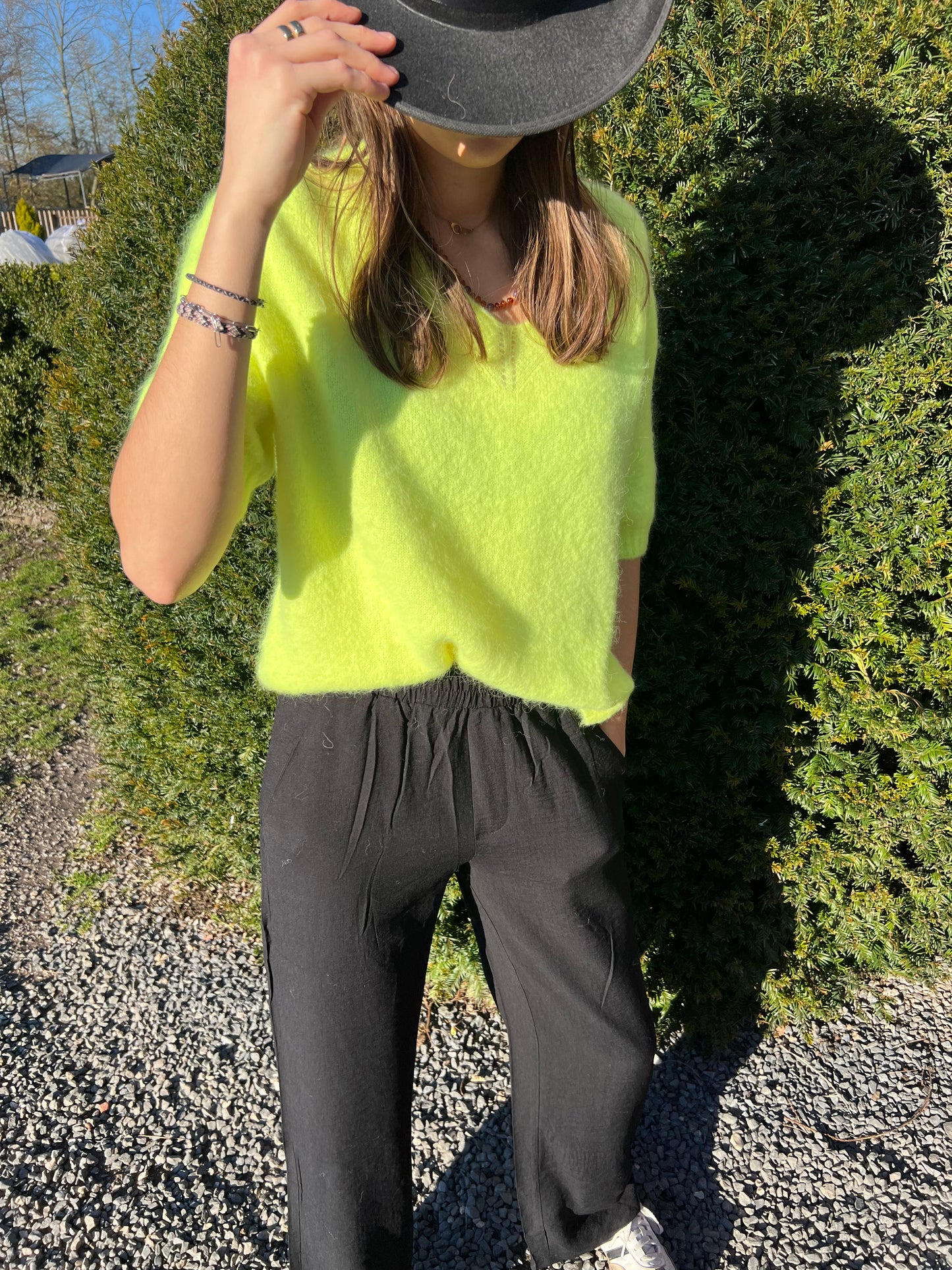 Pull sans manche