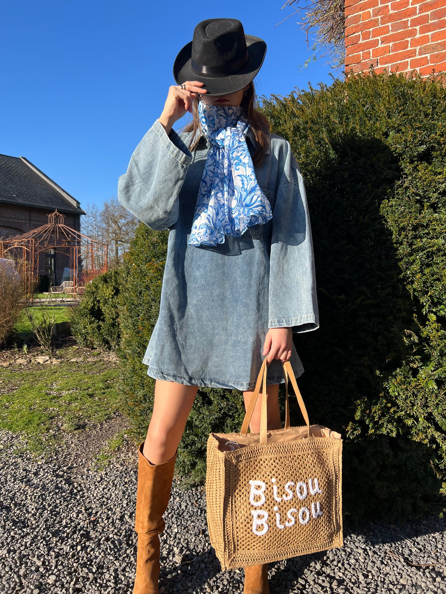 Robe en jean