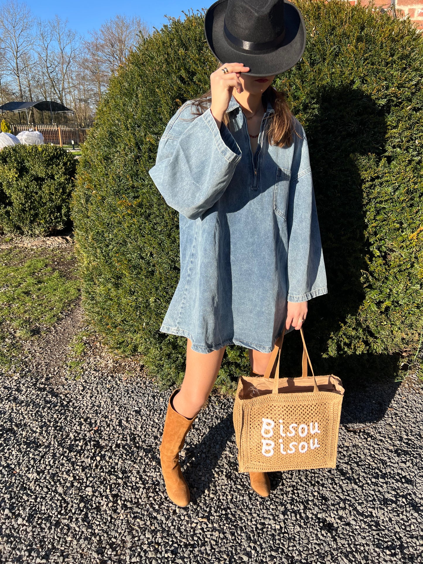 Robe en jean