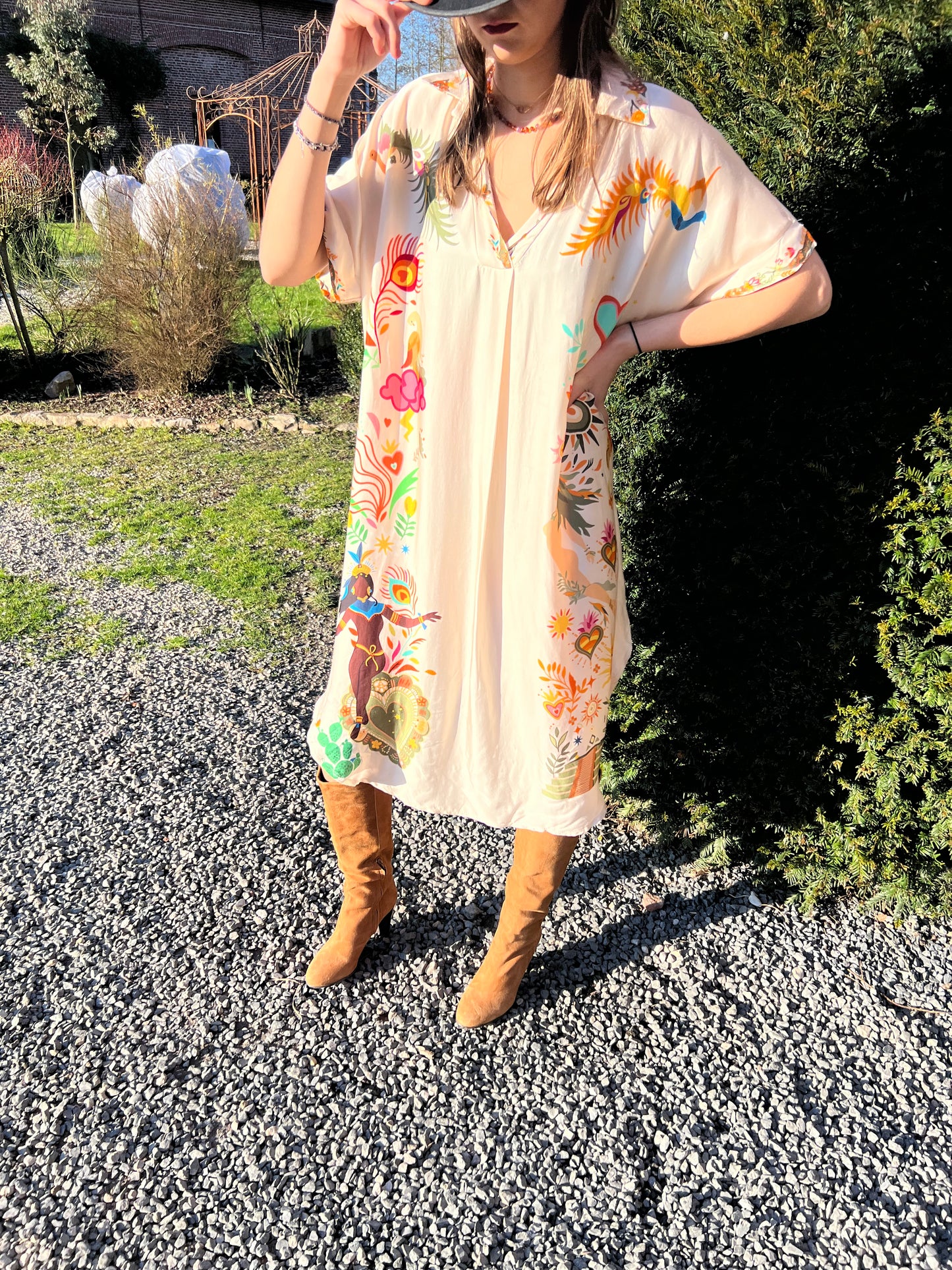 Robe à motifs