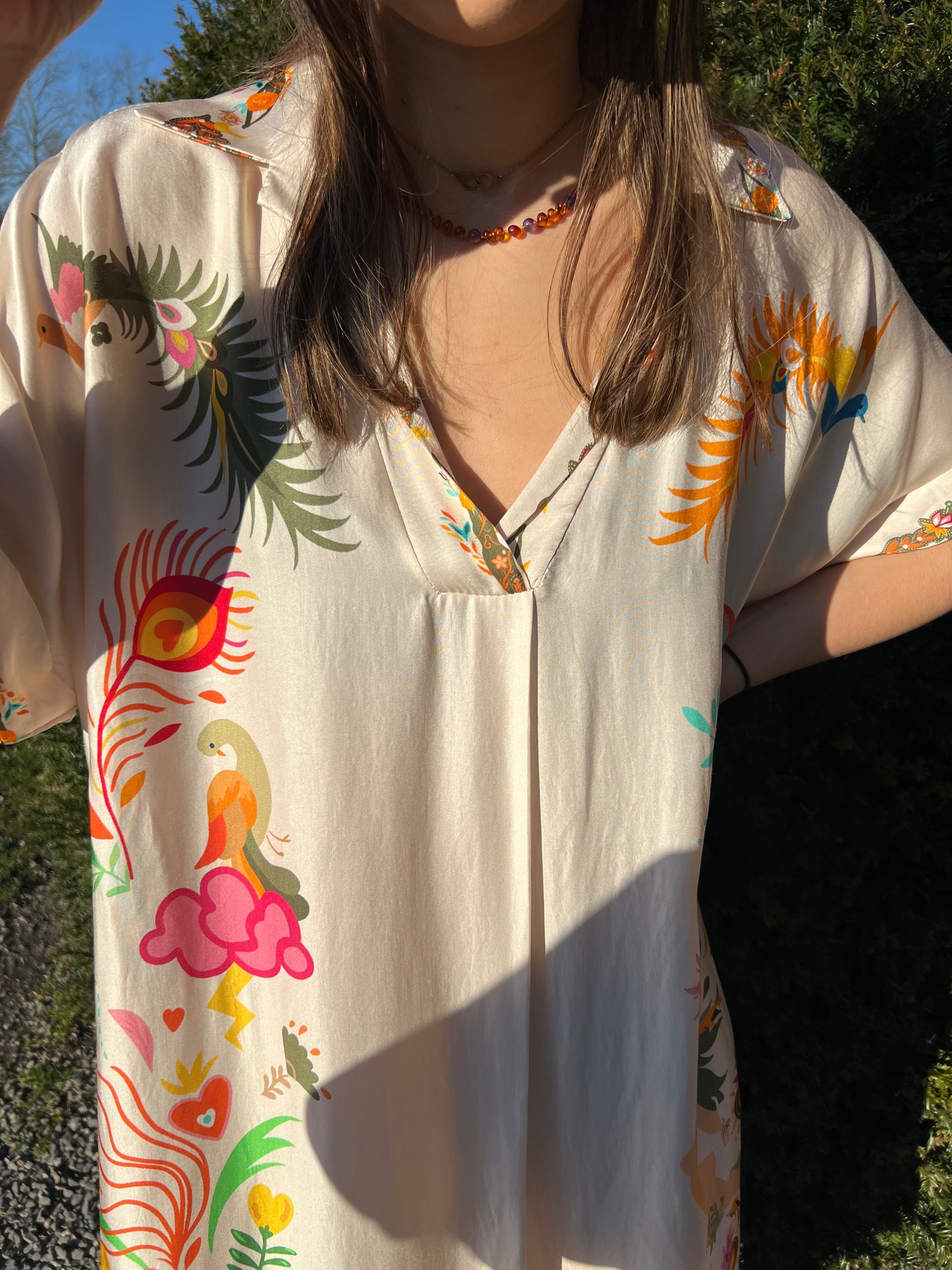 Robe à motifs