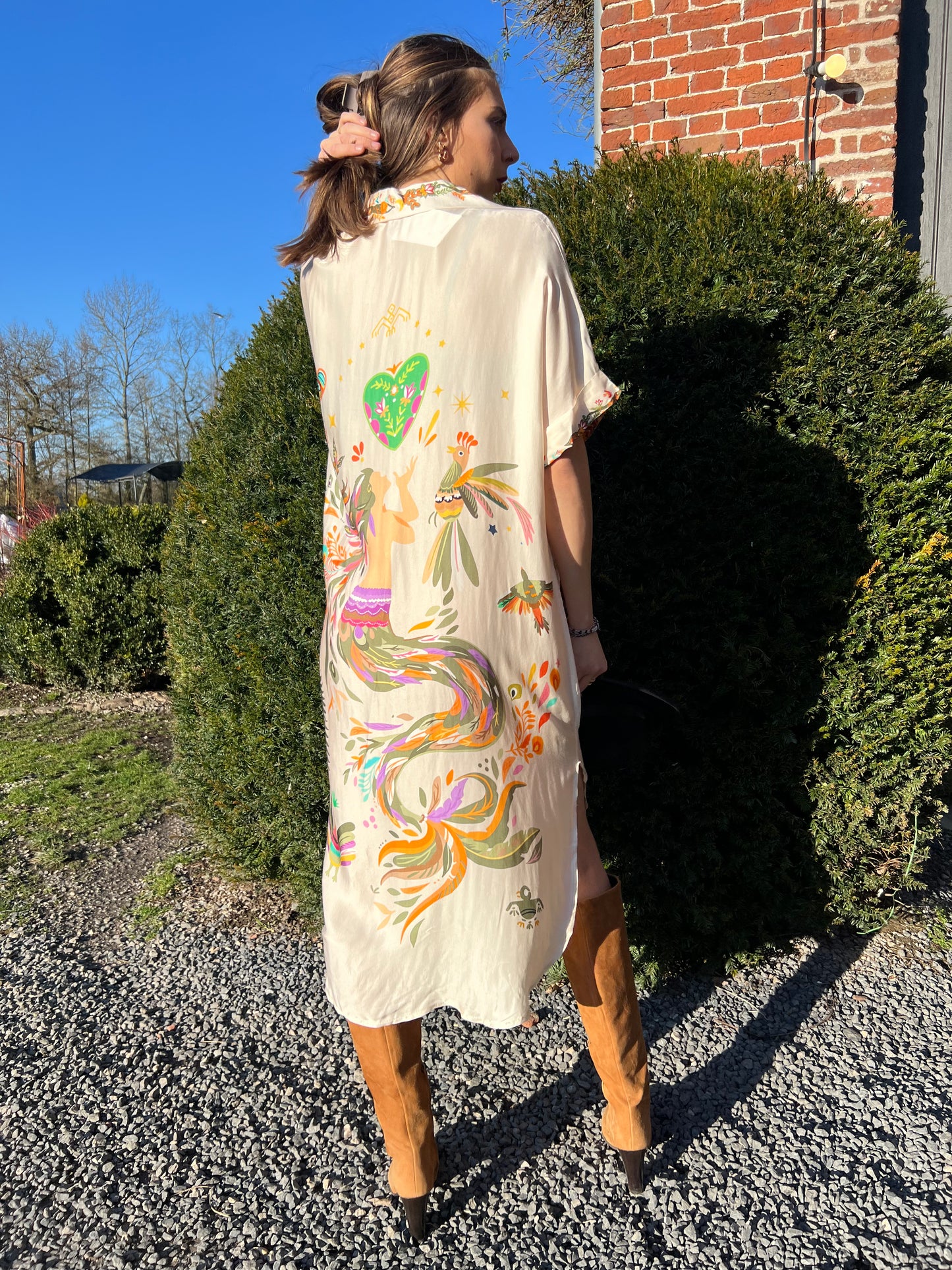 Robe à motifs