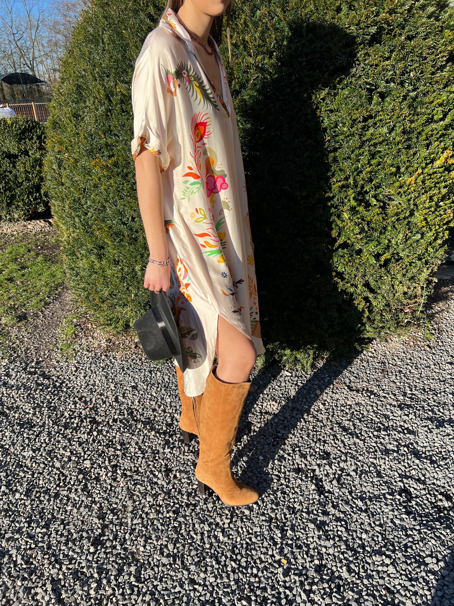 Robe à motifs
